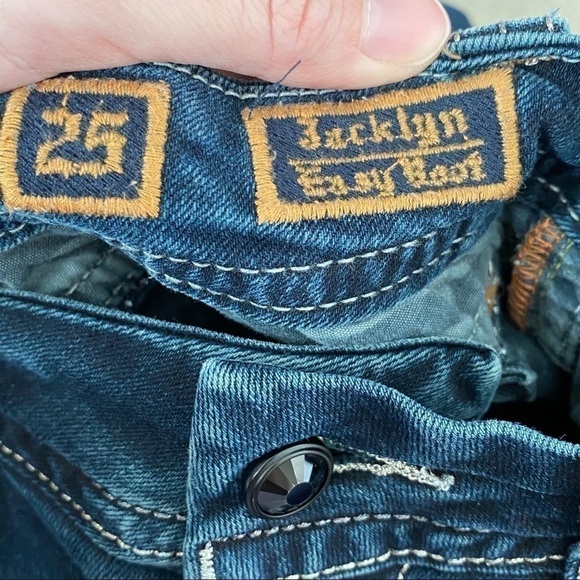 Rock Revival Jacklyn Easy Boot Stretch Jean sequin - Picture 11 of 13